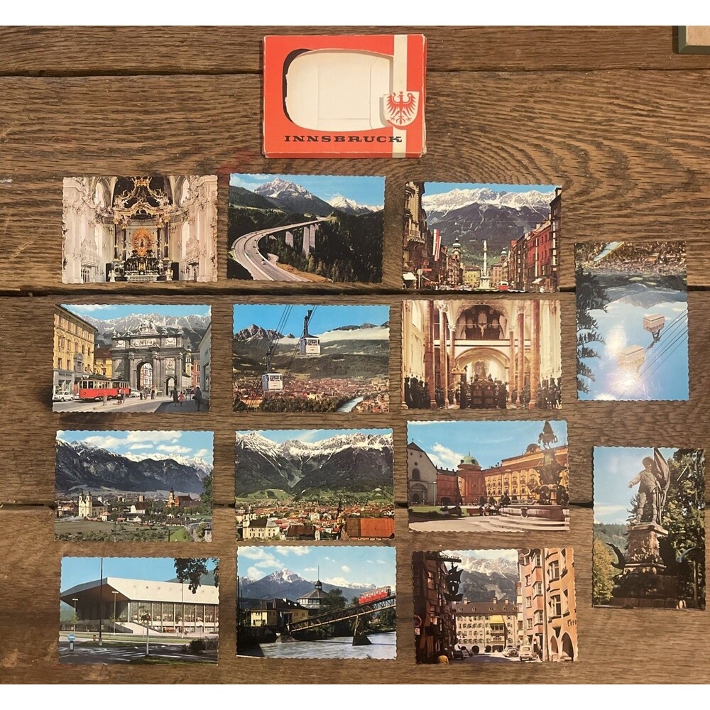 VTG 14  SOUVENIR PHOTO BOOKLET - Innsbruck, Sillgasse 21,